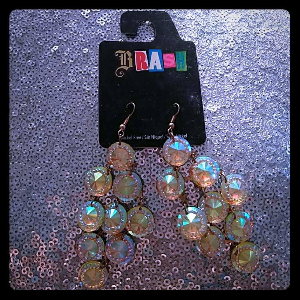 Translucid earrings